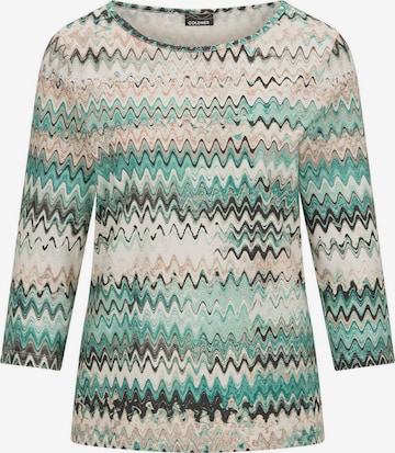 T-shirt Goldner en vert : devant