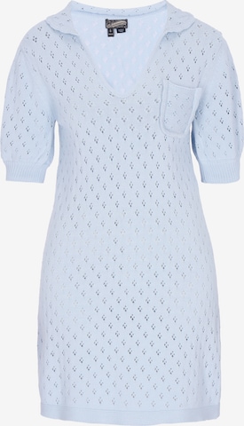 DreiMaster Vintage Kleid in Blau: Vorderseite