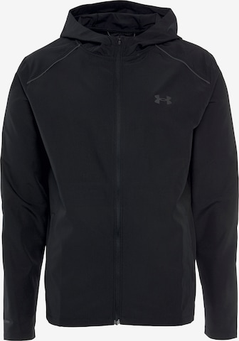 UNDER ARMOUR Sports bra in Black: front