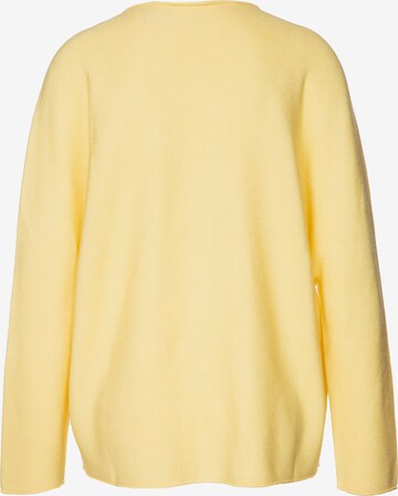 BOSS Sweater 'Faland' in Yellow