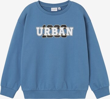 NAME ITSweater majica 'VILDAR' - plava boja: prednji dio