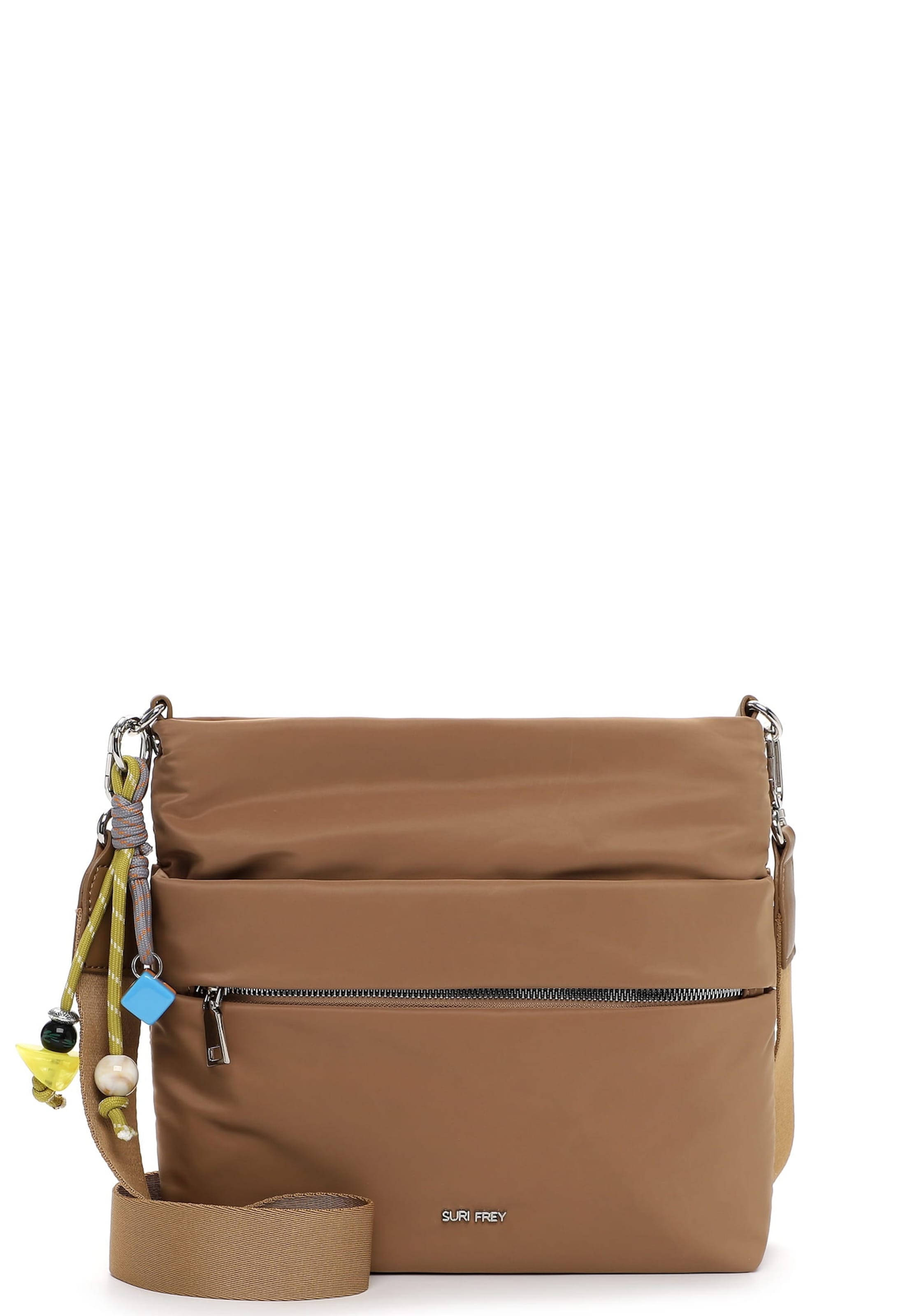 Borsa a tracolla 'Sissy' di Suri Frey in beige: frontale