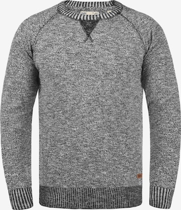 !Solid Sweater 'Thian' in Grey: front