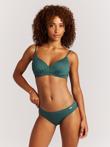 PROTEST Triangel Bikini 'PRTKyla' in Groen: voorkant