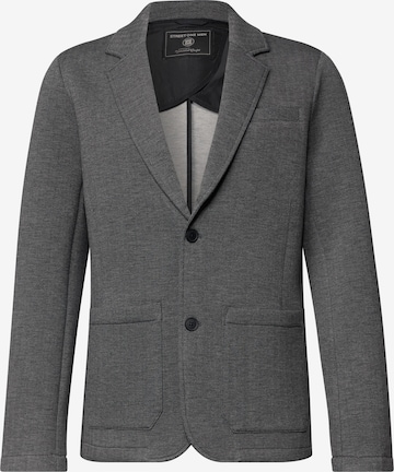 Street One MEN Regular fit Business Blazer in Grey: front