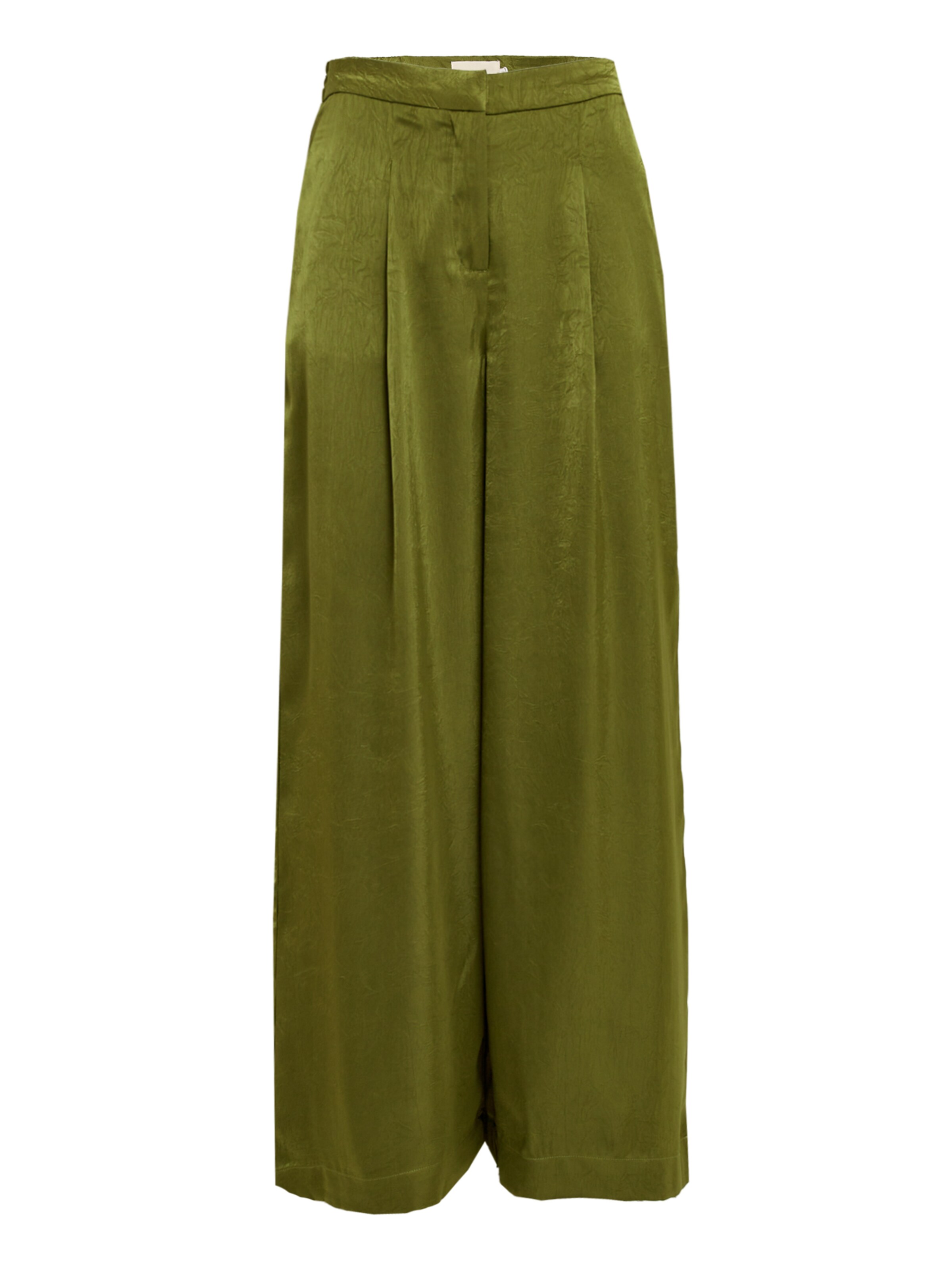 Peppercorn Wide leg Trousers 'Randy' in Green: front
