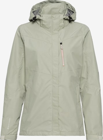 KILLTEC Outdoorjacke in Grün: predná strana