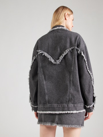 Veste mi-saison 'FRAY' WRANGLER en noir : derrière