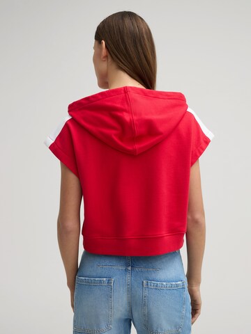 JOOP! Jeans Sweatvest 'Telia' in Rood