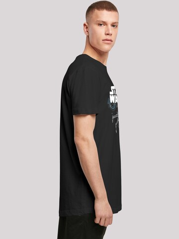 T-Shirt 'Star Wars The Last Jedi X Wing' F4NT4STIC en noir