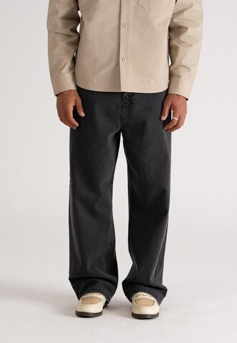 Prohibited Wide Leg Jeans 'Haven' in Grau: Vorderseite