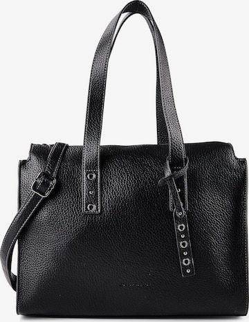 TOM TAILOR Shopper 'Elaria' in Zwart: voorkant