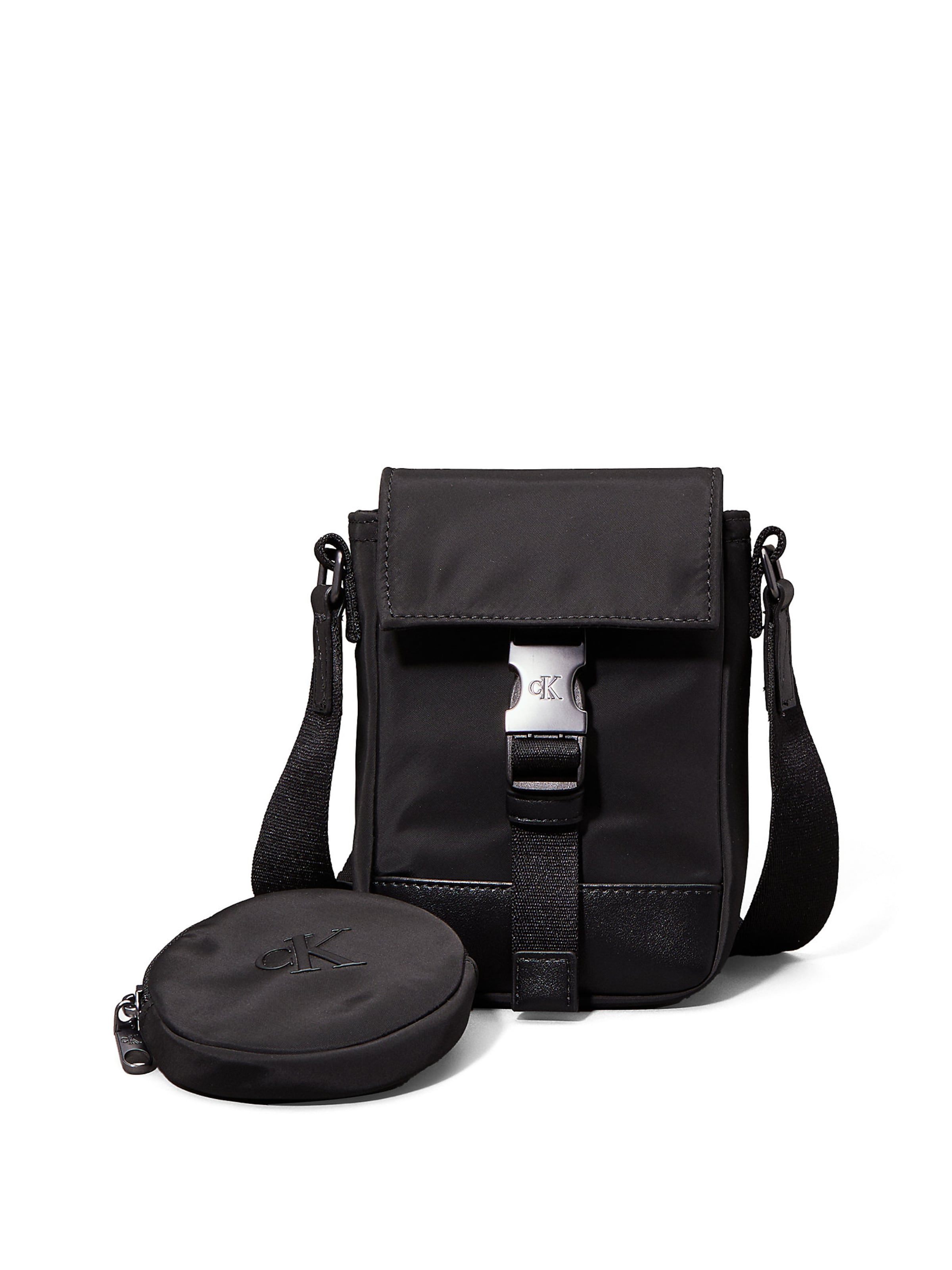 Protection pour Smartphone Calvin Klein en noir : devant