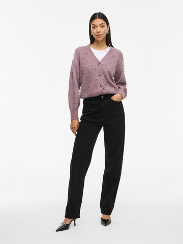 VILA Strickjacke in Lila