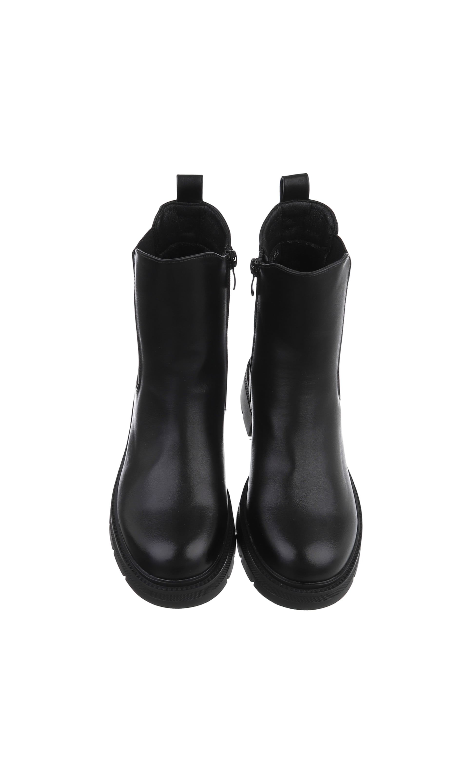 Ital-Design Ankle Boots in Black