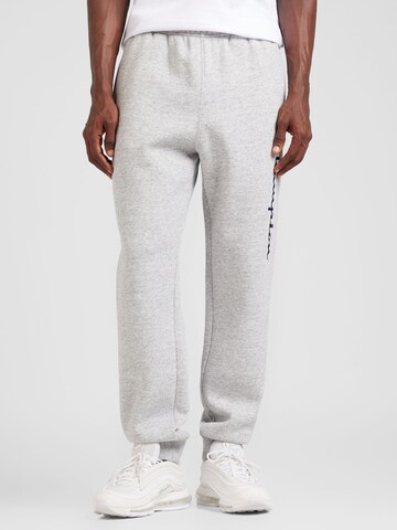 Effilé Pantalon Champion Authentic Athletic Apparel en gris : devant