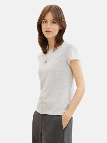 T-shirt TOM TAILOR DENIM en gris