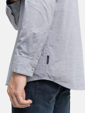 TOM TAILOR Regular fit Button Up Shirt in Blue