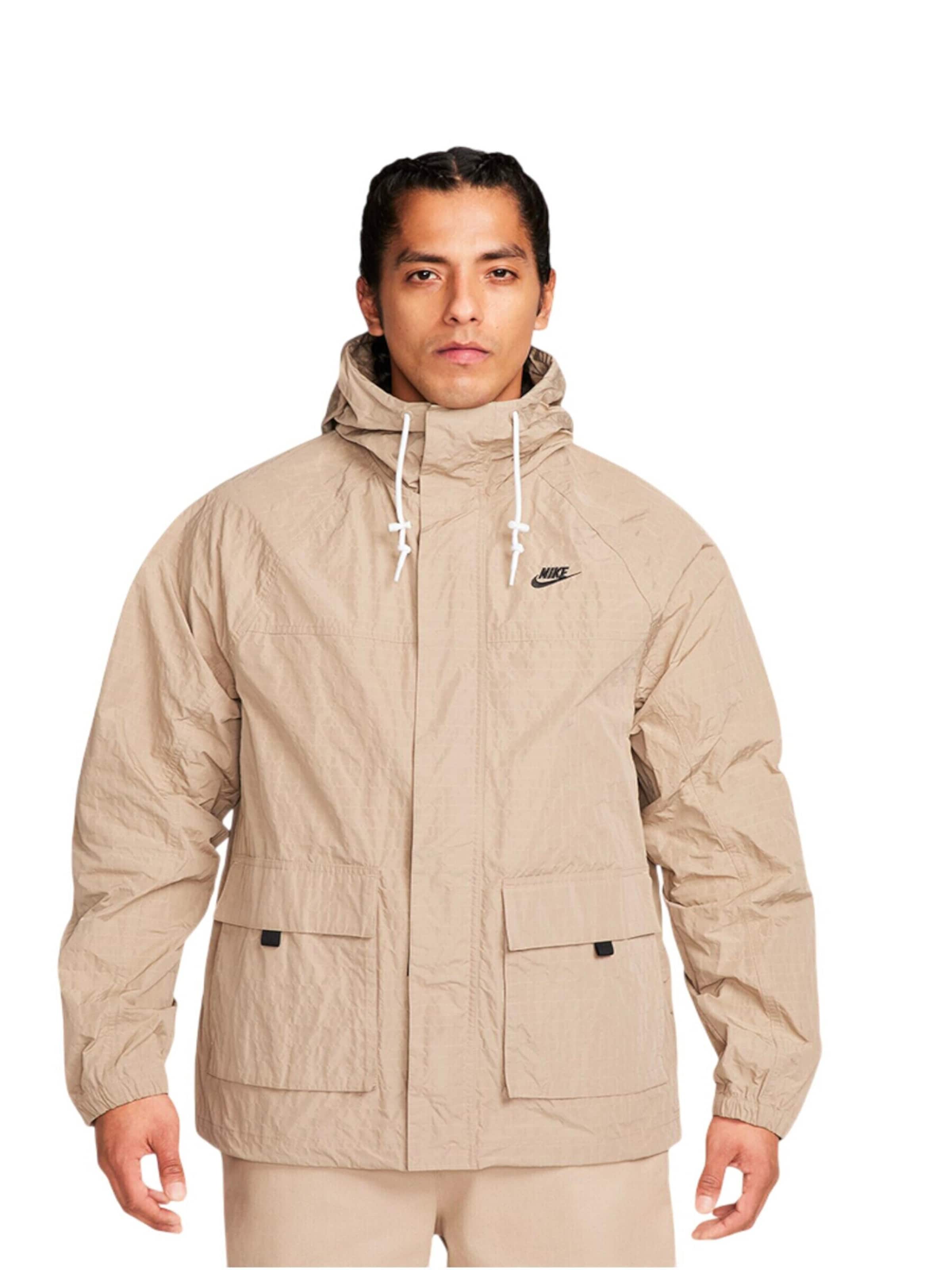 Nike Sportswear Tussenjas 'Club Bowline' in Groen: voorkant