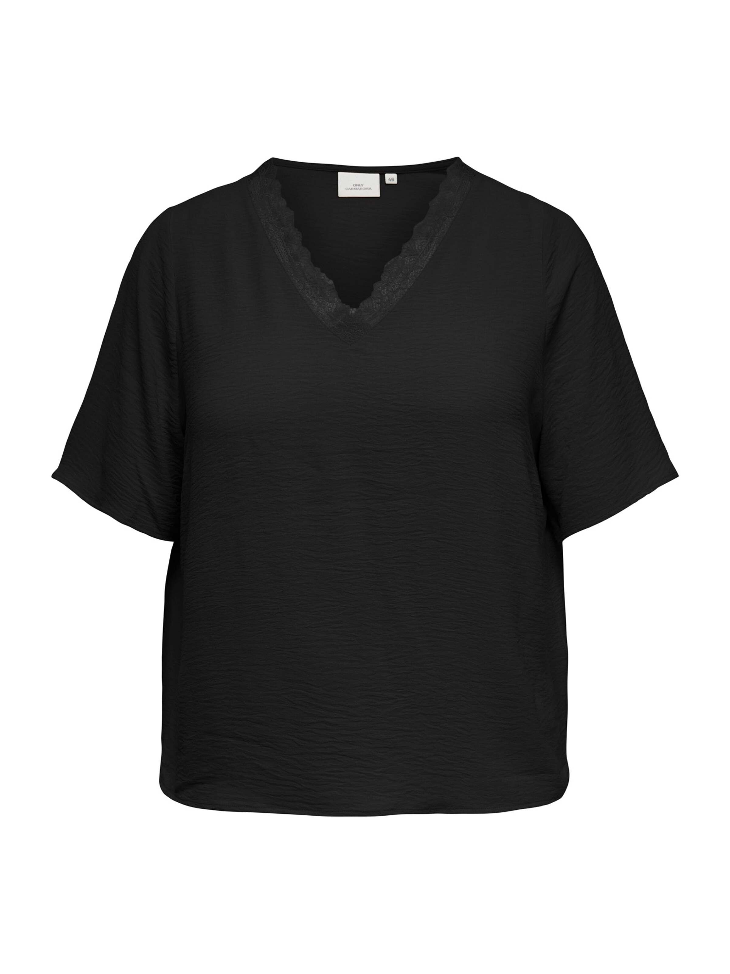 ONLY Carmakoma Halenka 'CARMETTA' – černá: přední strana