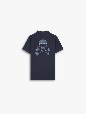 Scalpers T-shirt 'Utah Skull' i blå