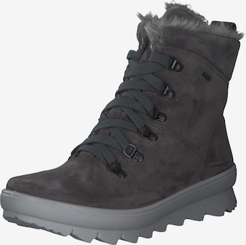 Legero Lace-Up Ankle Boots '00503' in Grey: front