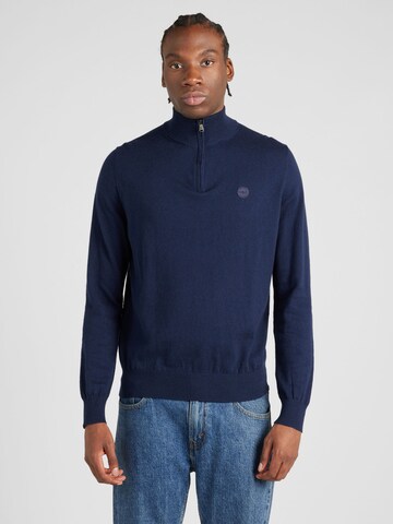 Pull-over North Sails en bleu : devant