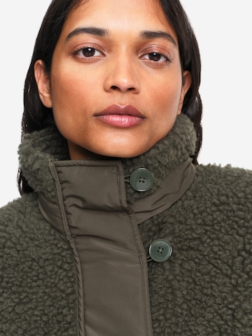 AIGLE Fleece jas in Groen: voorkant
