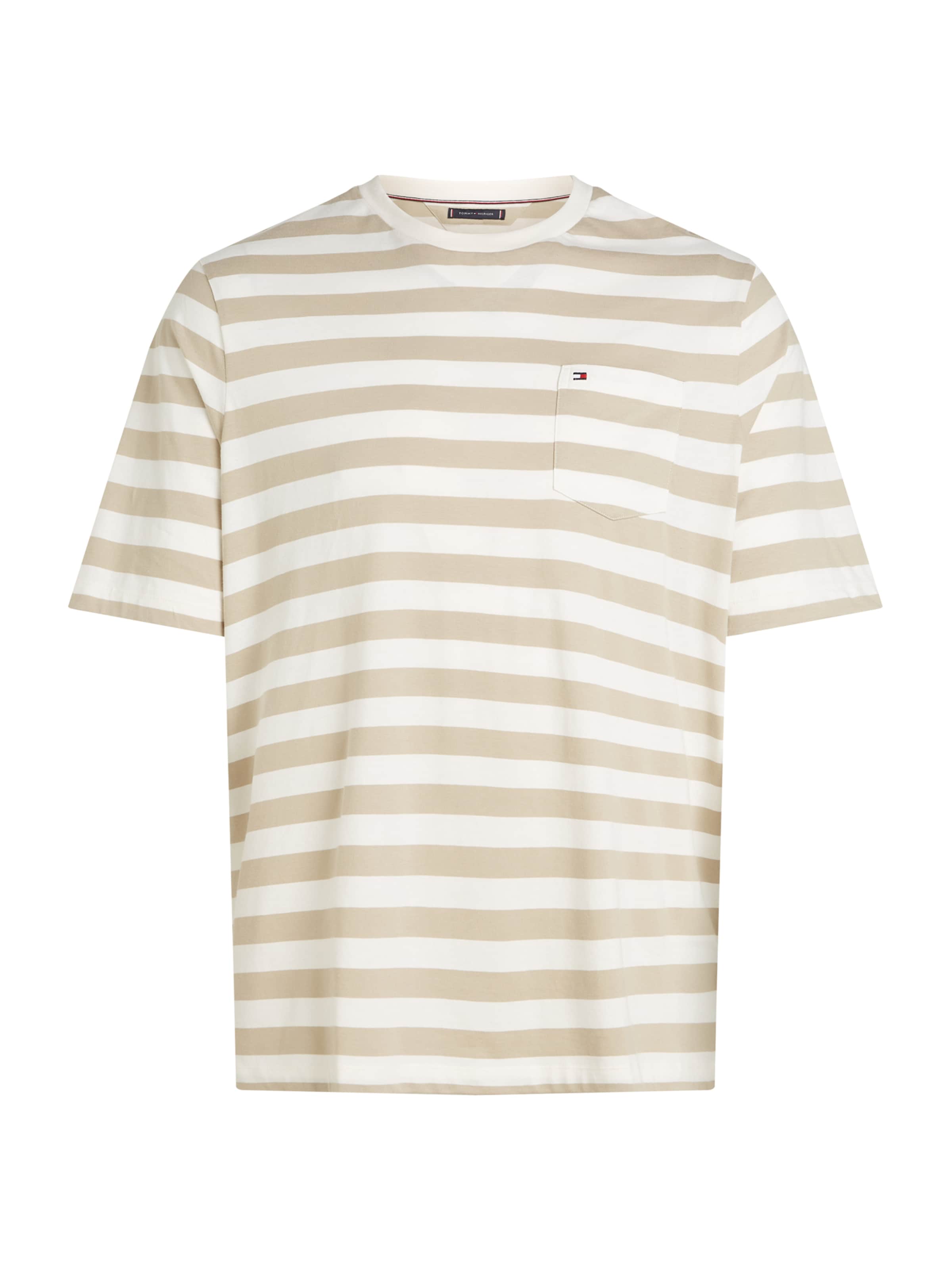 T-Shirt 'ESSENTIAL' Tommy Hilfiger Big & Tall en blanc : devant