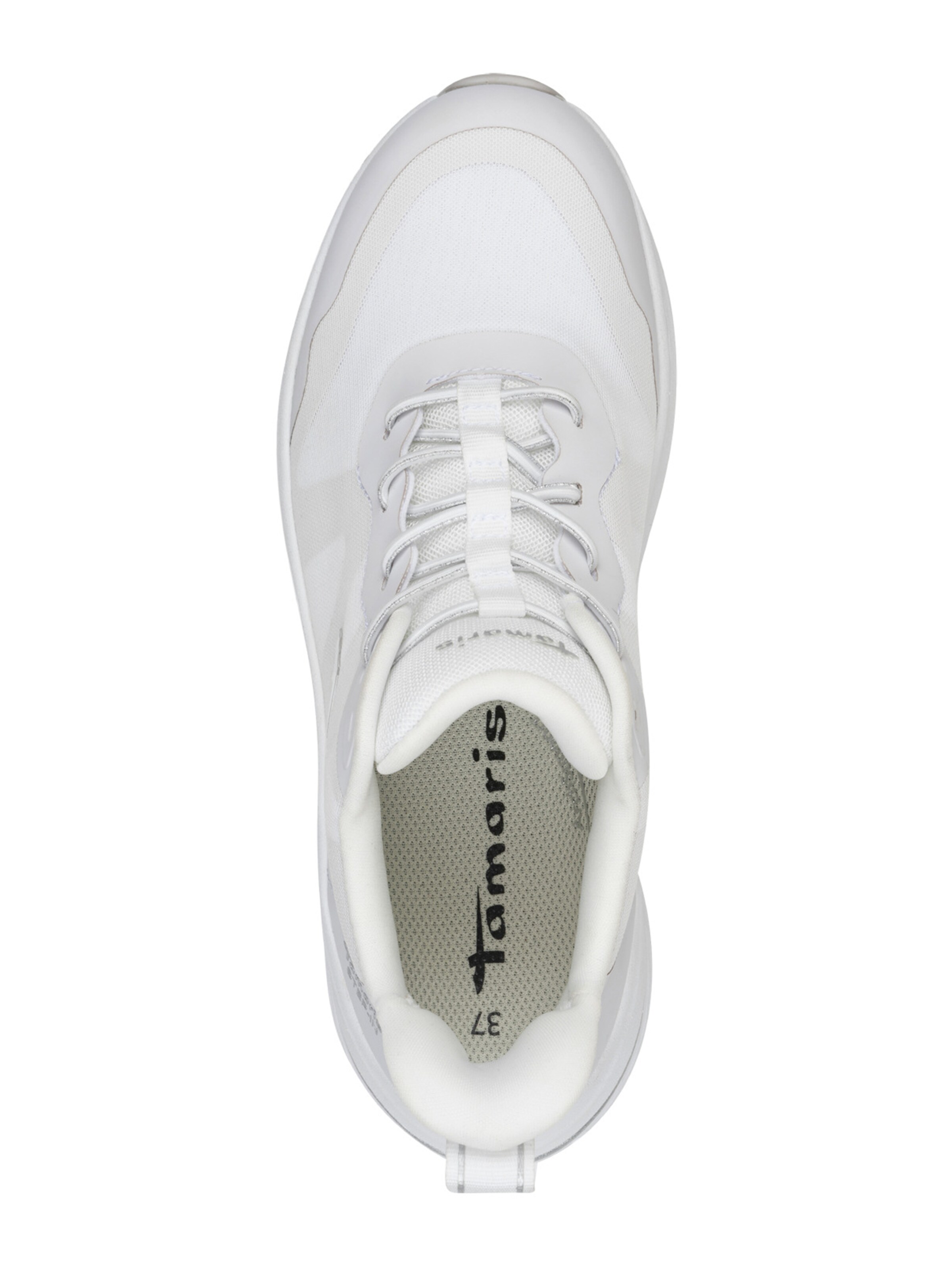 Tamaris Ниски маратонки в бяло