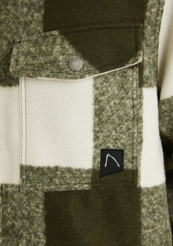 CHASIN' Regular fit Overhemd 'Porter Boucle' in Groen