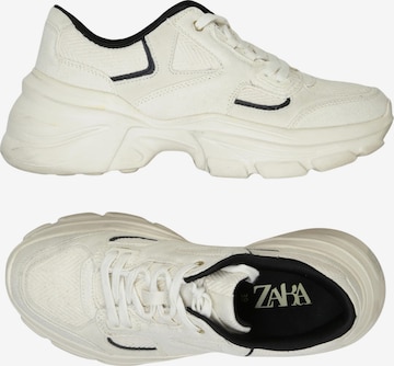 ZARA Sneaker 39 in Weiß: Vorderseite