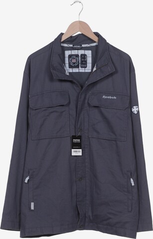 Reebok Jacket & Coat in XXL in Grey: front