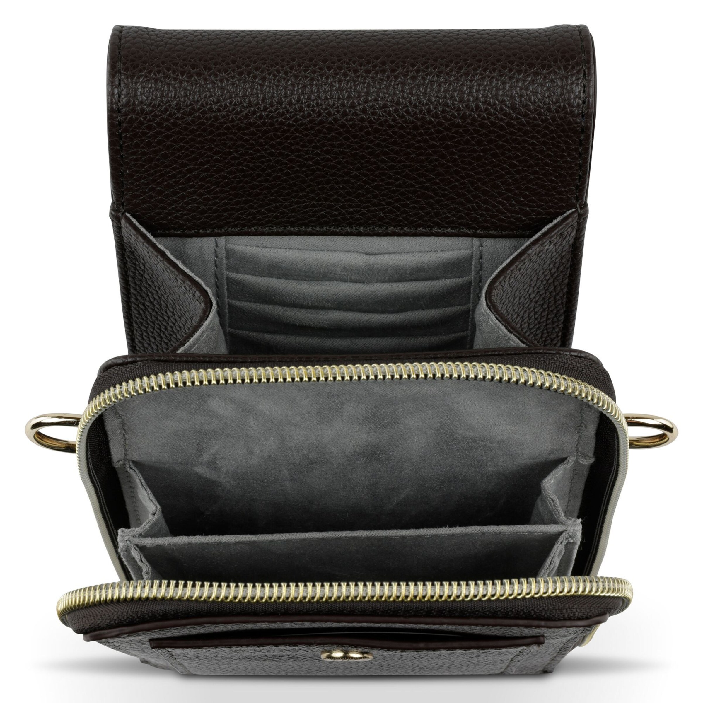 bugatti Umhängetasche 'Ella' in Braun