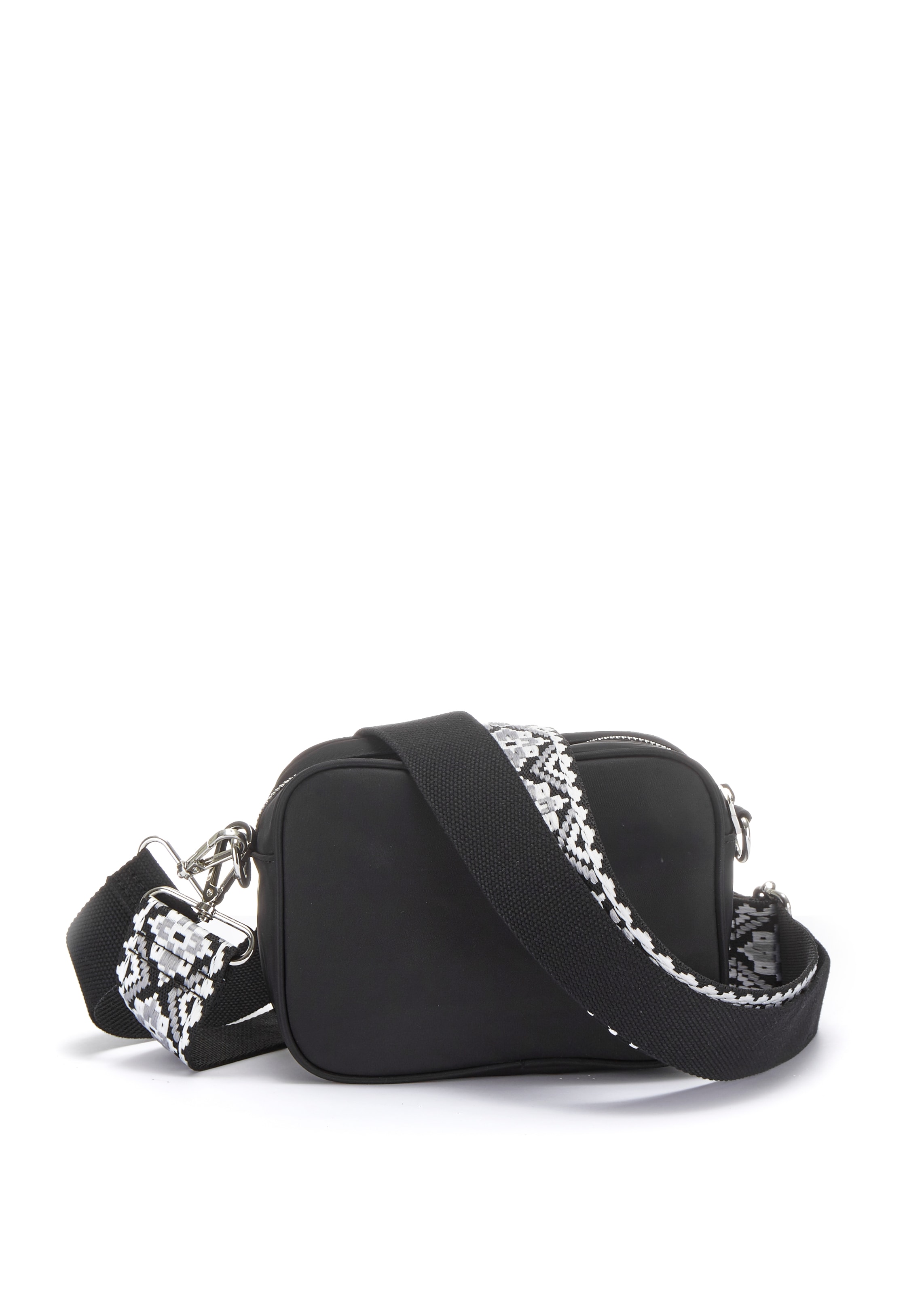 LASCANA Crossbody Bag in Grey / Black / White, Item view