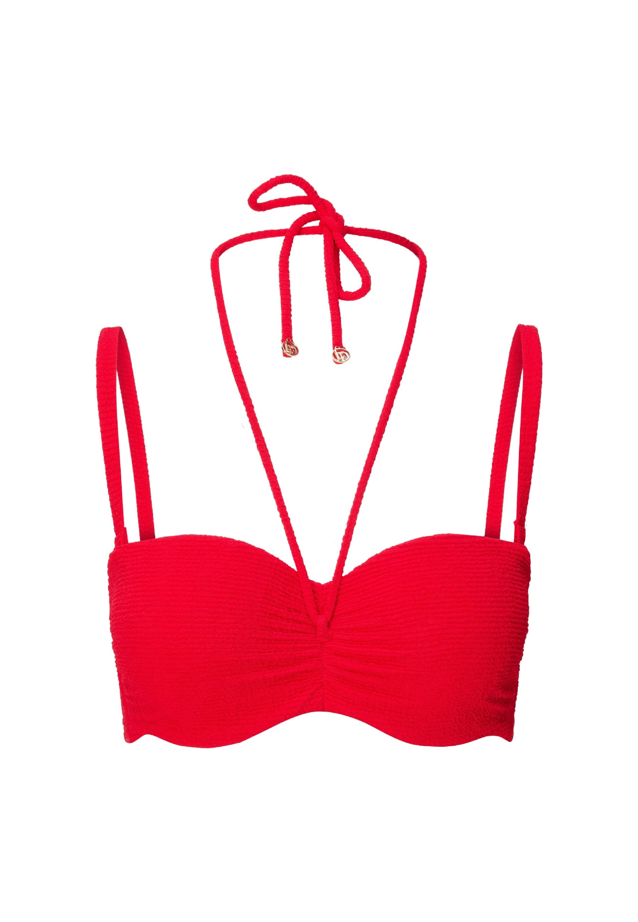LingaDore - Balconet Top de bikini en rojo: frente
