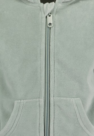 BLUE SEVEN Zip-Up Hoodie in Green