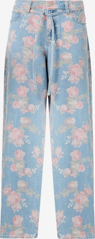 ONLY Loosefit Farkut 'ONLGIANNA' värissä sininen: etupuoli