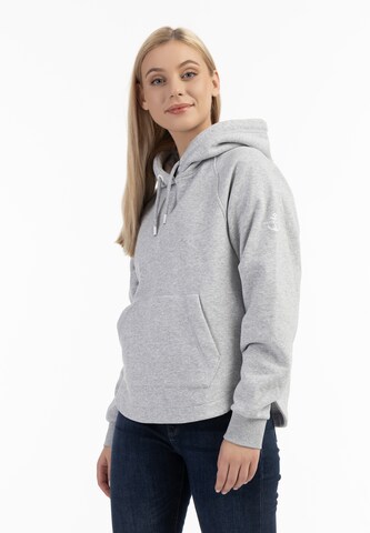 Sweat-shirt DreiMaster Maritim en gris : devant