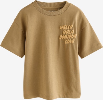 Next Shirt in Brown: front