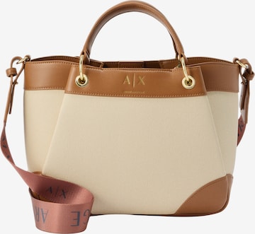 ARMANI EXCHANGEShopper torba - bež boja: prednji dio