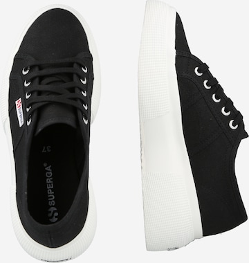 SUPERGA Låg sneaker 'Cotu' i svart