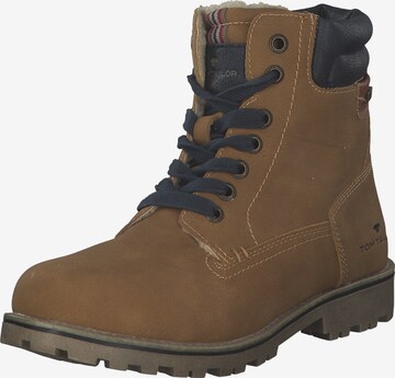 TOM TAILOR Boots in Brown: front