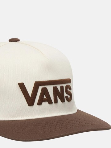 VANS Cap 'VANS DROP V LOGO SNAPBACK CAPPELLO' in Beige
