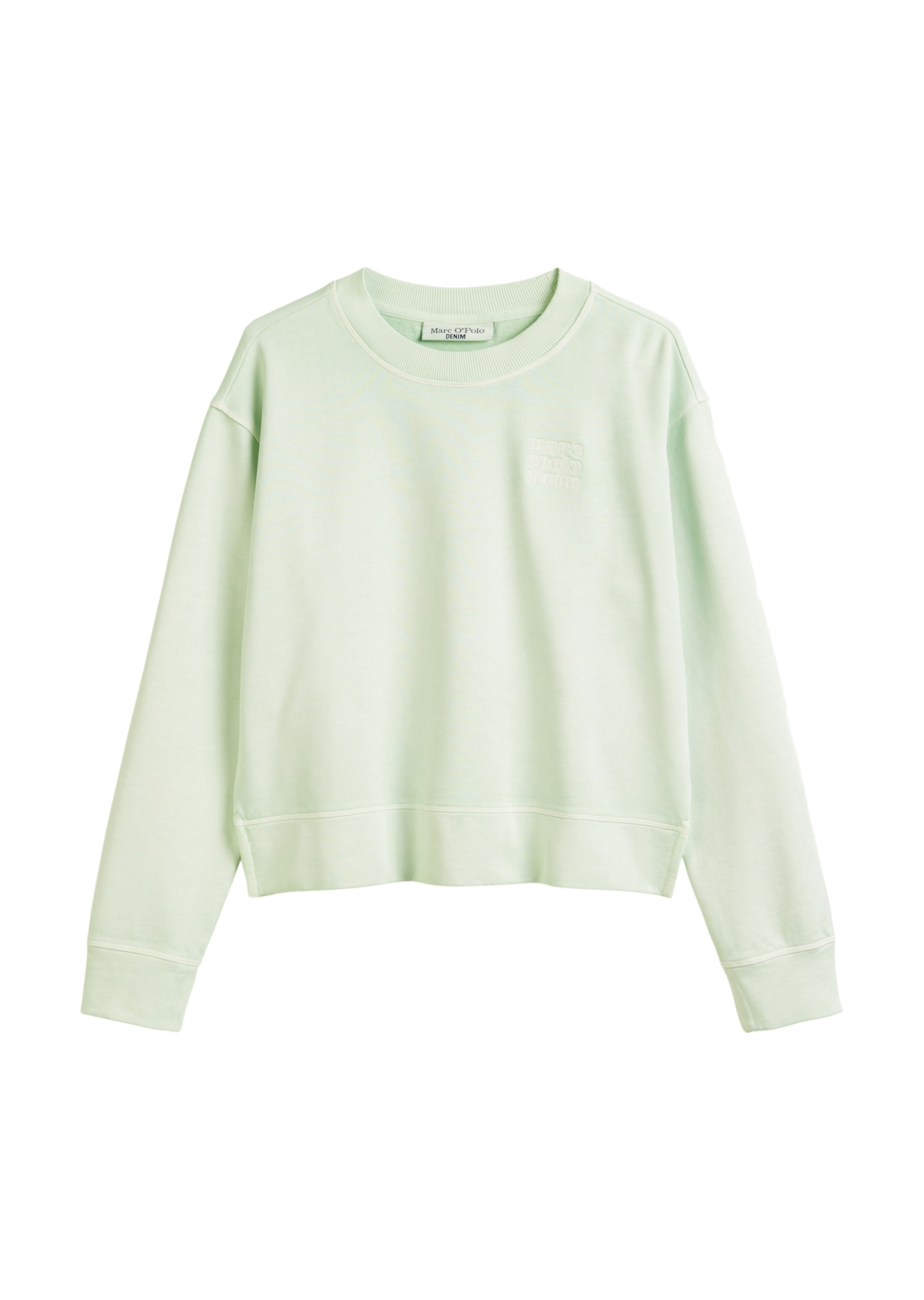 Marc O'Polo DENIM Sweatshirt in Grün: Vorderseite