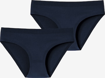 SCHIESSER Panty 'Invisible Cotton' in Blue: front