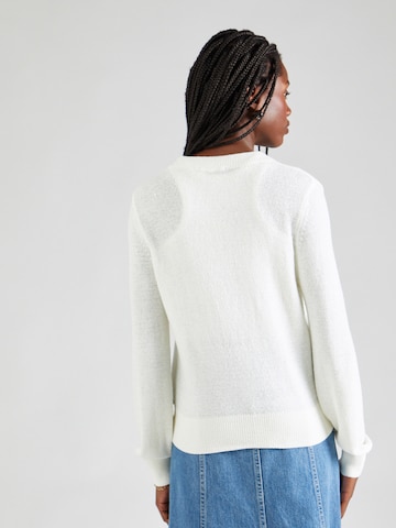 Pull-over QS en blanc