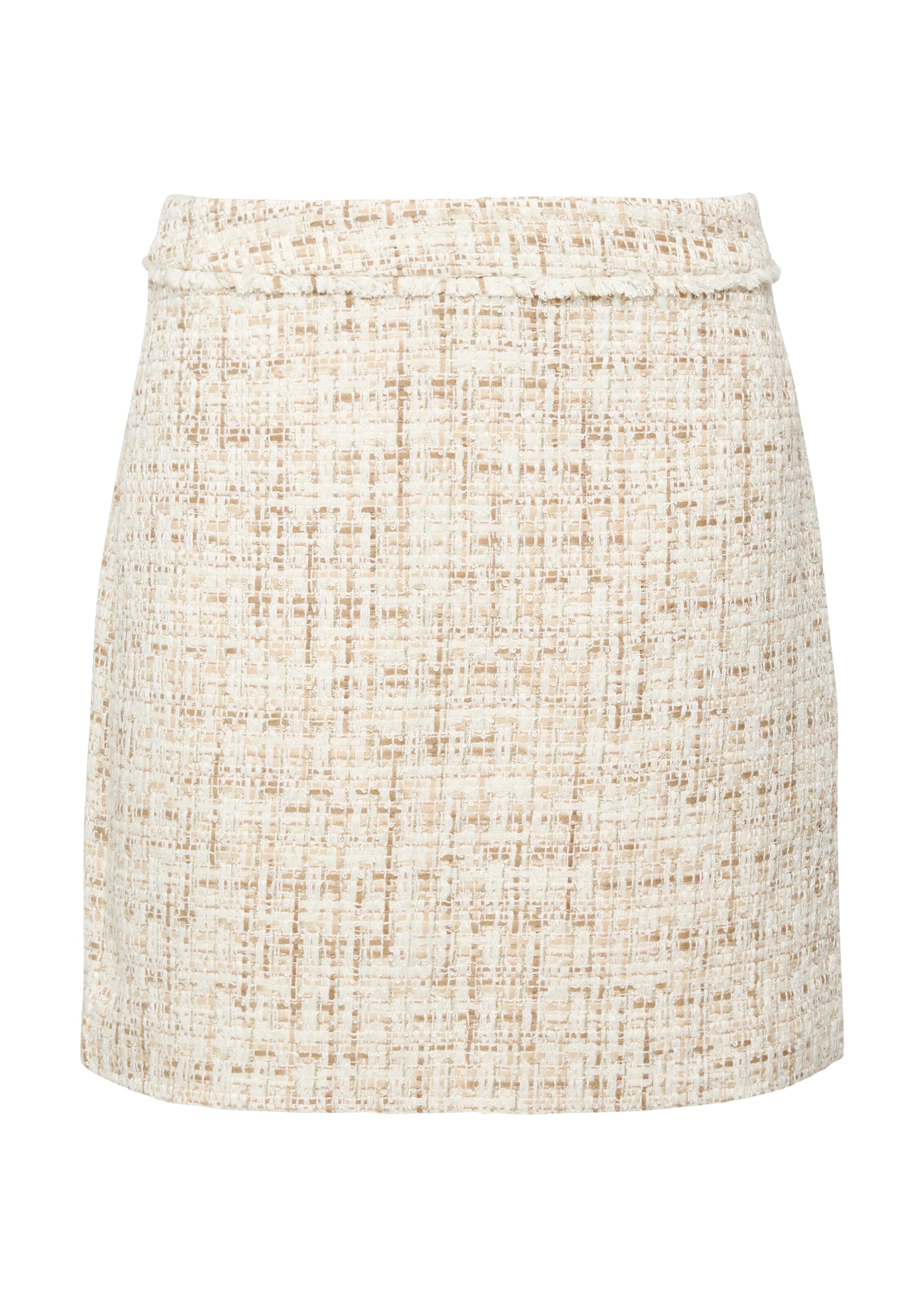 COMMA Skirt in Beige: front