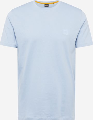 BOSS Футболка 'Tales' в Синий: спереди