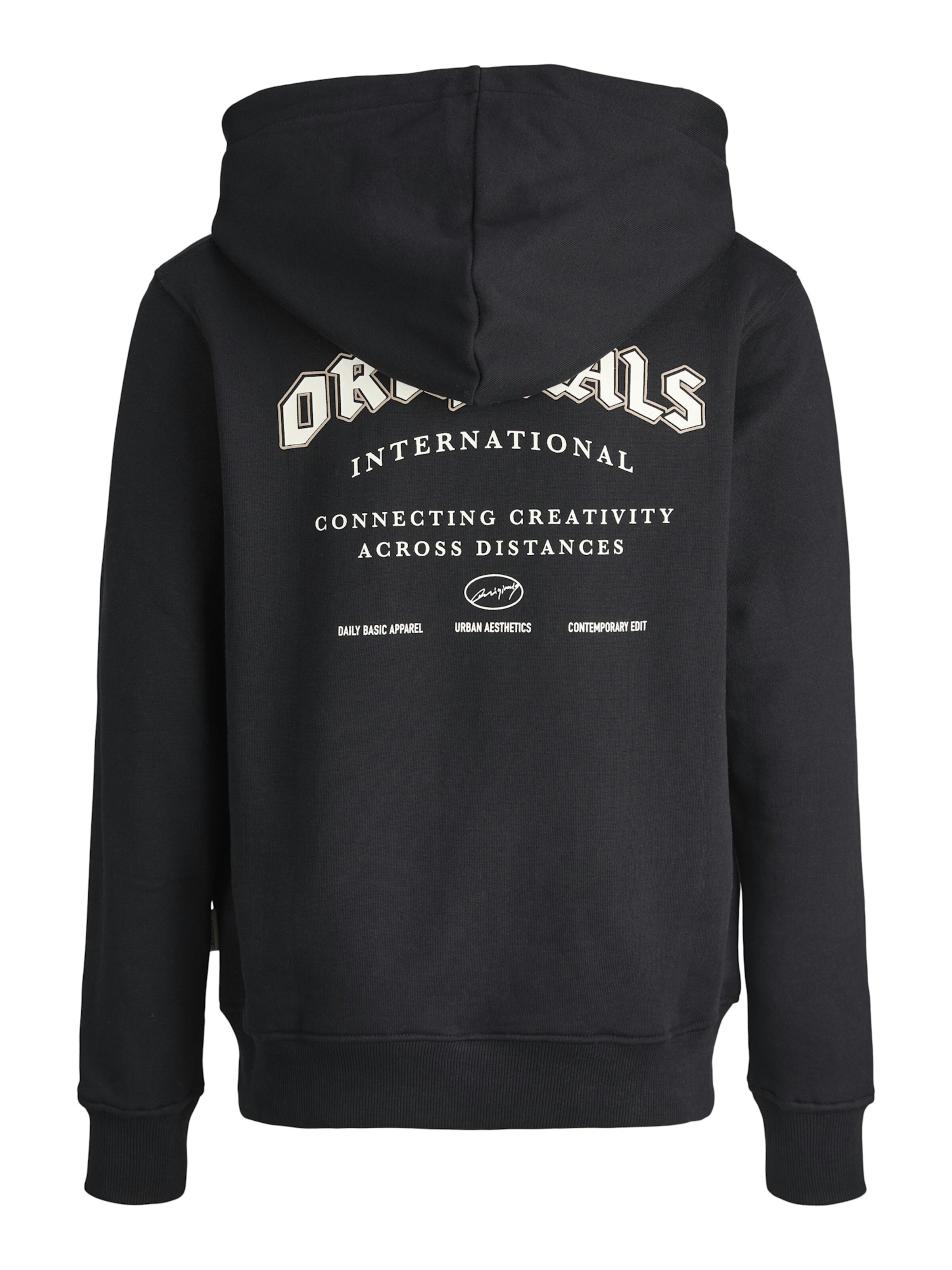 Jack & Jones Junior - Sweatshirt 'Meadows' em preto